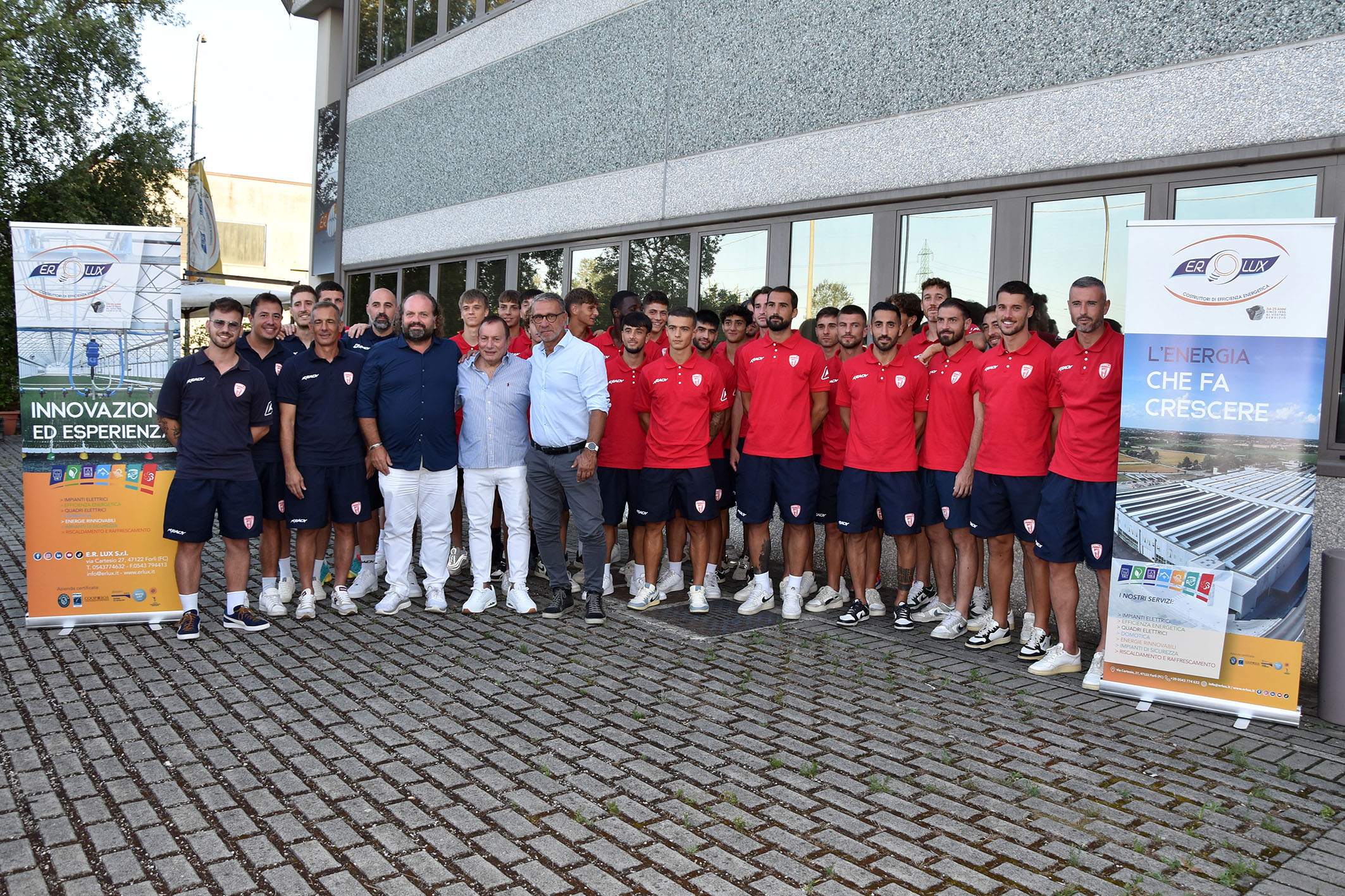 Forlì Calcio: la presentazione ufficiale della squadra presso E.R. Lux